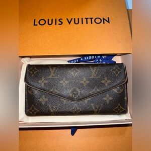 Louis Vuitton Sarah Wallet NM Monogram Canvas